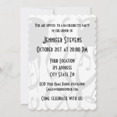 Sjabloon voor speciale bacheloretfeestjes kaart (Achterkant)