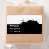 Sjabloon voor spleet etiket (Insitu)