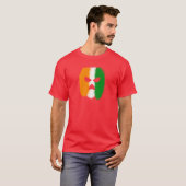 Sjabloon voor spuitverf balaclava t-shirt (Voorkant volledig)