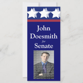 Sjabloon voor statiefkaart voor vercampagne