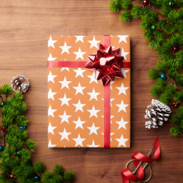 Sjabloon voor sterren 23 cadeaupapier