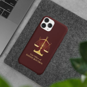 Sjabloon voor telefoonhoesje met advocatenweegscha iPhone 16 hoesje