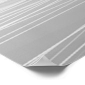 Sjabloon voor textuur van grijze achtergrond poster (Hoek)