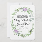 Sjabloon voor uitnodiging tot huwelijk tussen Grie (Voorkant)