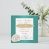 Sjabloon voor uitnodigingen voor elke bestemming (Staand voorkant)