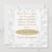 Sjabloon voor uitnodigingen voor elke bestemming (Achterkant)