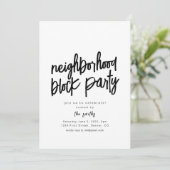 Sjabloon voor uitnodigingen voor groepen in de buu (Staand voorkant)