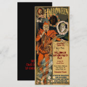 Sjabloon voor uitvindingen van Halloween Masquerad (Voorkant / Achterkant)