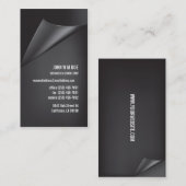 Sjabloon voor ultradunne zakelijke kaart visitekaartje (Voorkant / Achterkant)