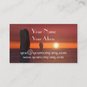 sjabloon voor visitekaartje (Achterkant)