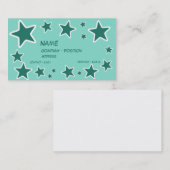 Sjabloon voor visitekaartje (Voorkant / Achterkant)