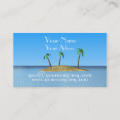 sjabloon voor visitekaartje (Achterkant)