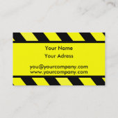 sjabloon voor visitekaartje (Achterkant)