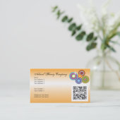 Sjabloon voor visitekaartje (Staand voorkant)