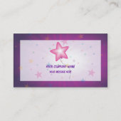 Sjabloon voor visitekaartje (Achterkant)