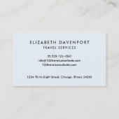 sjabloon voor visitekaartje (Achterkant)