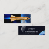 sjabloon voor visitekaartje (Voorkant / Achterkant)