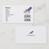 Sjabloon voor visitekaartje (Voorkant / Achterkant)