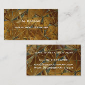 sjabloon voor visitekaartje (Voorkant / Achterkant)