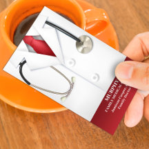 Sjabloon voor Visitekaartje Dokterpraktijk