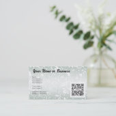 Sjabloon voor visitekaartje Floral-generiek (Staand voorkant)