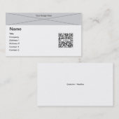 Sjabloon voor visitekaartje Generisch 2 (Voorkant / Achterkant)