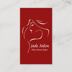 Sjabloon voor visitekaartje Hair Salon
