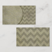 sjabloon voor visitekaartje look chevron (Voorkant / Achterkant)