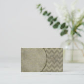 sjabloon voor visitekaartje look chevron (Staand voorkant)