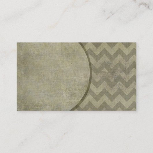 sjabloon voor visitekaartje look chevron (Voorkant)