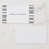 sjabloon voor visitekaartje moderne creditcard (Voorkant / Achterkant)