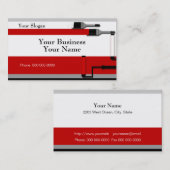 Sjabloon voor visitekaartje voor schilders (Voorkant / Achterkant)