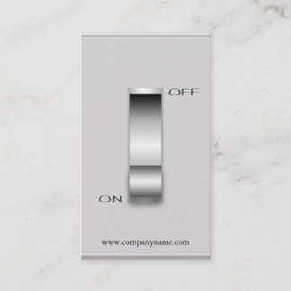 Sjabloon voor visitekaartje voor switch