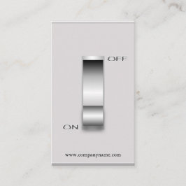 Sjabloon voor visitekaartje voor switch