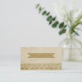 sjabloon voor visitekaartje ziet er noodlottig ui (Staand voorkant)