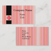 Sjabloon voor visitekaartjes (Voorkant / Achterkant)