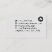  sjabloon voor visitekaartjes (Achterkant)