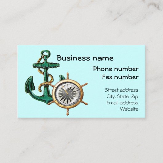 Sjabloon voor visitekaartjes (Voorkant)