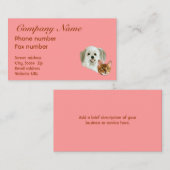 Sjabloon voor visitekaartjes (Voorkant / Achterkant)