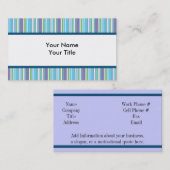 Sjabloon voor visitekaartjes (Voorkant / Achterkant)