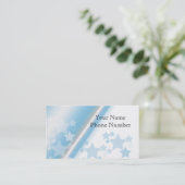 Sjabloon voor visitekaartjes (Staand voorkant)