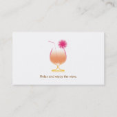 Sjabloon voor visitekaartjes (Achterkant)