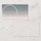 Sjabloon voor visitekaartjes (Voorkant / Achterkant)