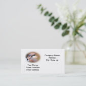 Sjabloon voor visitekaartjes (Staand voorkant)