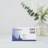 Sjabloon voor visitekaartjes (Staand voorkant)