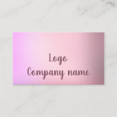 Sjabloon voor visitekaartjes (Voorkant)