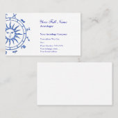 Sjabloon voor visitekaartjes (Voorkant / Achterkant)