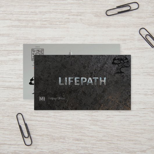 Sjabloon voor visitekaartjes (Voorkant / Achterkant in situ)