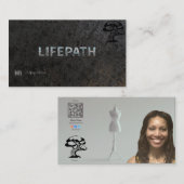 Sjabloon voor visitekaartjes (Voorkant / Achterkant)