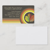 Sjabloon voor visitekaartjes 10 (Voorkant / Achterkant)